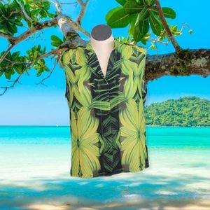 Sheer Tropical Top